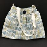 Skirt Bag Kit - Blue Dash Fabric