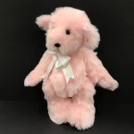 Large Baby Pink Plush Faux Fur Teddy Bear