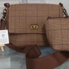 Betty Bag Making Kit with Pouch Kit, Glen Keith Tartan