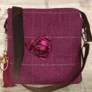 Zip Top Bag Cairngorm Capercaille Tweed bag