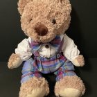 Collectable bear hope tartan
