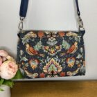 Edith Shoulder Bag In W. Morris Strawberry Thief Tapestry - Image 2