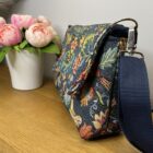 Edith Shoulder Bag In W. Morris Strawberry Thief Tapestry - Image 3