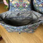 2 in 1 Bag, Waterproof fabric Shoulder Bag with adjustable shoulder strap and inner pockets - Image 6
