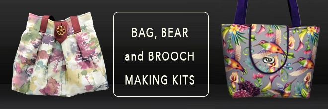 M-Adam Designs-Category-Bag Bear and Brooch Making Kits