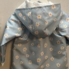 Children's Waterproof Raincoat Daisy Fabric With Cotton Lining - Image 2